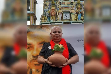 ආණ්ඩුවක් ගෙදර යැවූ සන්ධ්‍යා එක්නැළිගොඩ යළි මෝදර කාලි කෝවිලට. (VIDEO)