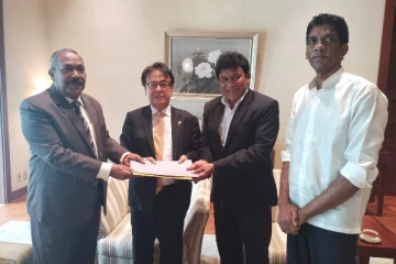 மலையக தமிழர் அபிலாசைகள் ஆவணம் ஜப்பானிய தூதுவரிடம் கையளிப்பு: மனோ கணேசன்