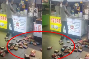 அவமானப்படுத்திய கடைக்காரை வித்தியாசமாக பழிதீர்த்த சீனர்!