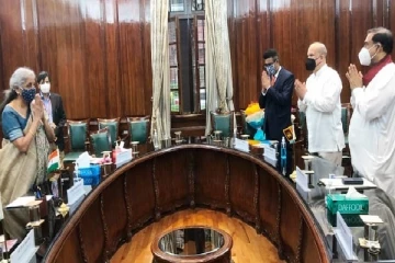 இந்திய, இலங்கை நிதியமைச்சர்களிடையே விசேட பேச்சு வார்த்தை