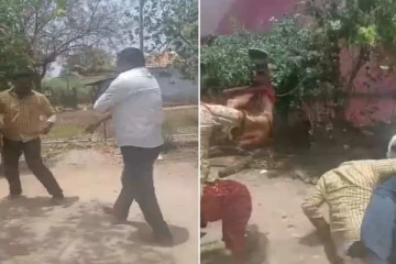 பள்ளி ஆசிரியரை துரத்தி துரத்தி அடித்த 2ஆம் வகுப்பு மாணவியின் பெற்றோர் கைது!