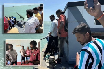 மாயமான புங்குடுதீவு கடற்றொழிலாளர்கள் பாதுகாப்பாக மீட்பு!