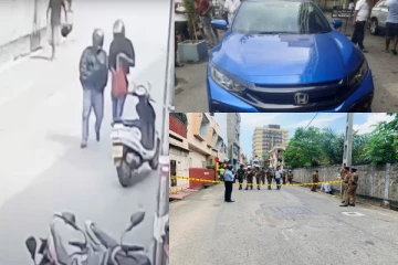 கொழும்பில் சற்றுமுன் துப்பாக்கிச்சூடு! (படங்கள்)