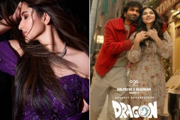 கொள்ளை அழகில் ரசிகர்களை ஈர்க்கும் டிராகன் பட நாயகி... குவியும் லைக்குகள்