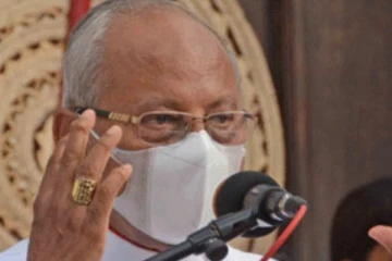 අරගලයට එක්වූ කාදිනල් හිමි හදිසියේම කියූ කතාව..