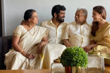 விக்னேஷ் சிவனை முறைத்து பார்த்த நயன்தாரா அப்பா - இருவருக்கும் இடையே மோதலா?