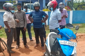 வவுனியாவில் இடம்பெற்ற விபத்தில் இளைஞன் காயம்