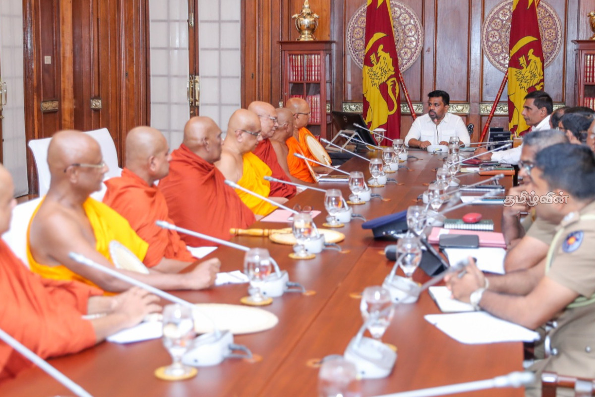 இலங்கையை அதிர்ச்சிக்குள்ளாக்கிய பௌத்த பிக்குகளின் செயல்! தேரர்களோடு அநுரவின் அவசர சந்திப்பு | Sri Lankan Monks Arrested