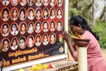 செஞ்சோலை படுகொலையின் 16ஆம் ஆண்டு நினைவேந்தல் நிகழ்வு அனுஷ்டிப்பு (Photos)