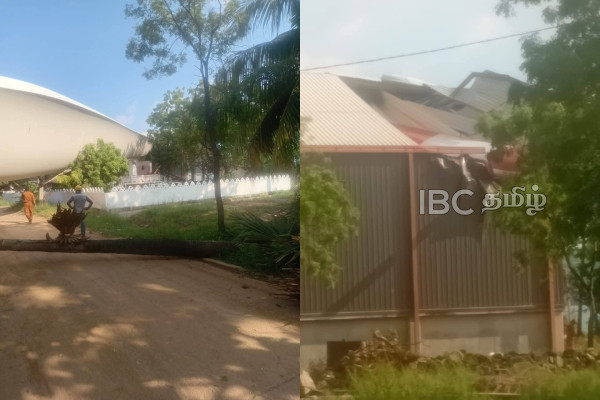 மன்னாருக்கு காற்றாலையை ஏற்றிச் சென்ற வாகனம் திருகோணமலையில் விபத்தில் சிக்கியது! | Vehicle Wind Turbine To Mannar An Accident Trinco மன்னாருக்கு காற்றாலையை ஏற்றிச் சென்ற வாகனம் திருகோணமலையில் விபத்தில் சிக்கியது! | Vehicle Wind Turbine To Mannar An Accident Trinco