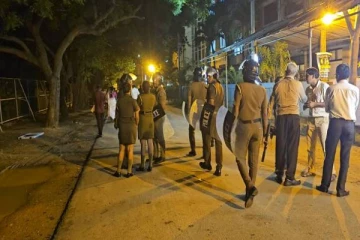 யாழில் வாக்கெண்ணும் நிலையம் முன் குவிக்கப்பட்டுள்ள இராணுவம் - பொலிஸ்!