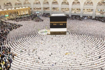 புனித ஹஜ் பயணம்..மக்காவில் ஒரே நேரத்தில் கூடிய 1 மில்லியனுக்கும் அதிகமான முஸ்லிம்கள்..!