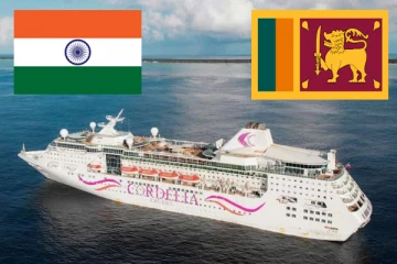 இந்தியாவில் இருந்து இலங்கையை வந்தடைந்த சுற்றுலா சொகுசுக் கப்பல்