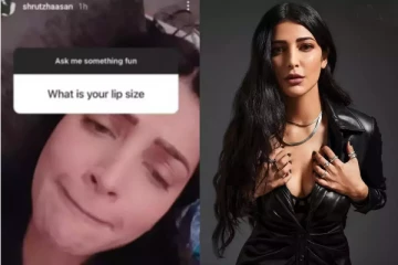 உங்க சைஸ் என்ன? - ஸ்ருதிஹாசனிடம் ரசிகர் கேட்ட கேள்வியால் அதிர்ச்சி