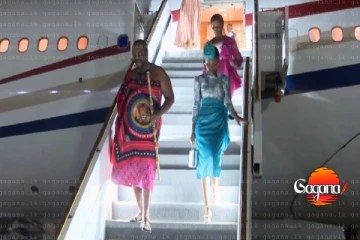 ගුවන්තොටුපළ වහයි - බිරින්දෑවරුන් 15යි ළමයි 30යි එක්ක ඇවිත්