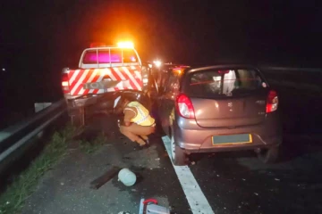 தெற்கு அதிவேக வீதியில் விபத்தில் ஒருவர் காயம்