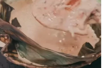 தேங்காய் பாலில் செய்த உலகப்புகழ் பெற்ற மீன் வறுவல்.. ருசித்து ருசித்து  சாப்பிட்ட பிரபல நடிகை