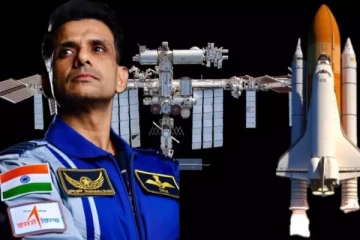 இந்திய வீரருடன் விண்ணில் பாய்ந்த ஃபால்கன் ராக்கெட் !