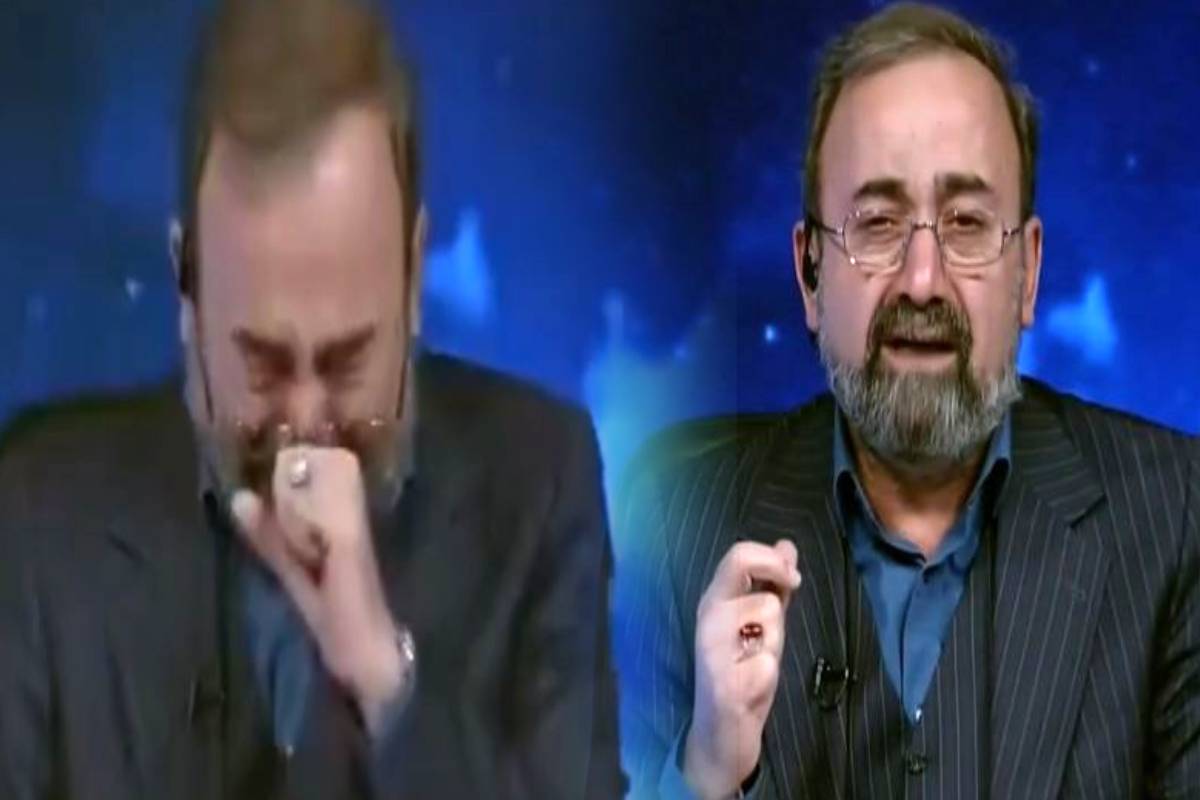 அயத்துல்லா அலி காமனேய் மறைவை கண்ணீருடன் அறிவித்த செய்தியாளர்- அரைக் கம்பத்தில் பறந்த தேசியக் கொடி | Reporter Ayatollah Ali Khamenei Death In Tears