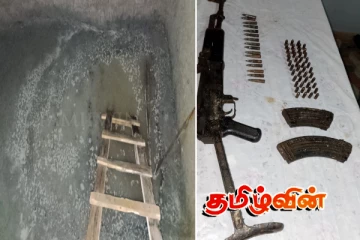 மட்டக்களப்பு கட்டுமானத் தளத்தில் புதைக்கப்பட்டிருந்த துப்பாக்கி மீட்பு