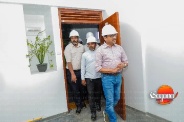 මාදම්පිටිය ඇපල්වත්ත නිවාස ව්‍යාපෘතිය අමාත්‍යවරුන්ගේ නිරීක්ෂණයට