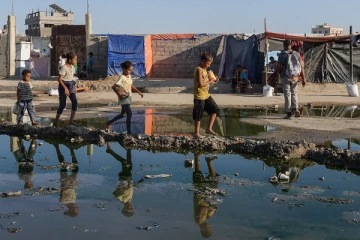 காஸாவில் குழந்தைகளுக்கு போலியோ அச்சுறுத்தல்., தண்ணீரில் வைரஸின் எச்சங்கள்