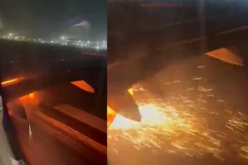 டெல்லி விமான நிலையத்தில் தீபிடித்த விமானம் : அலறிய விமானிகள் .. நடந்தது என்ன?