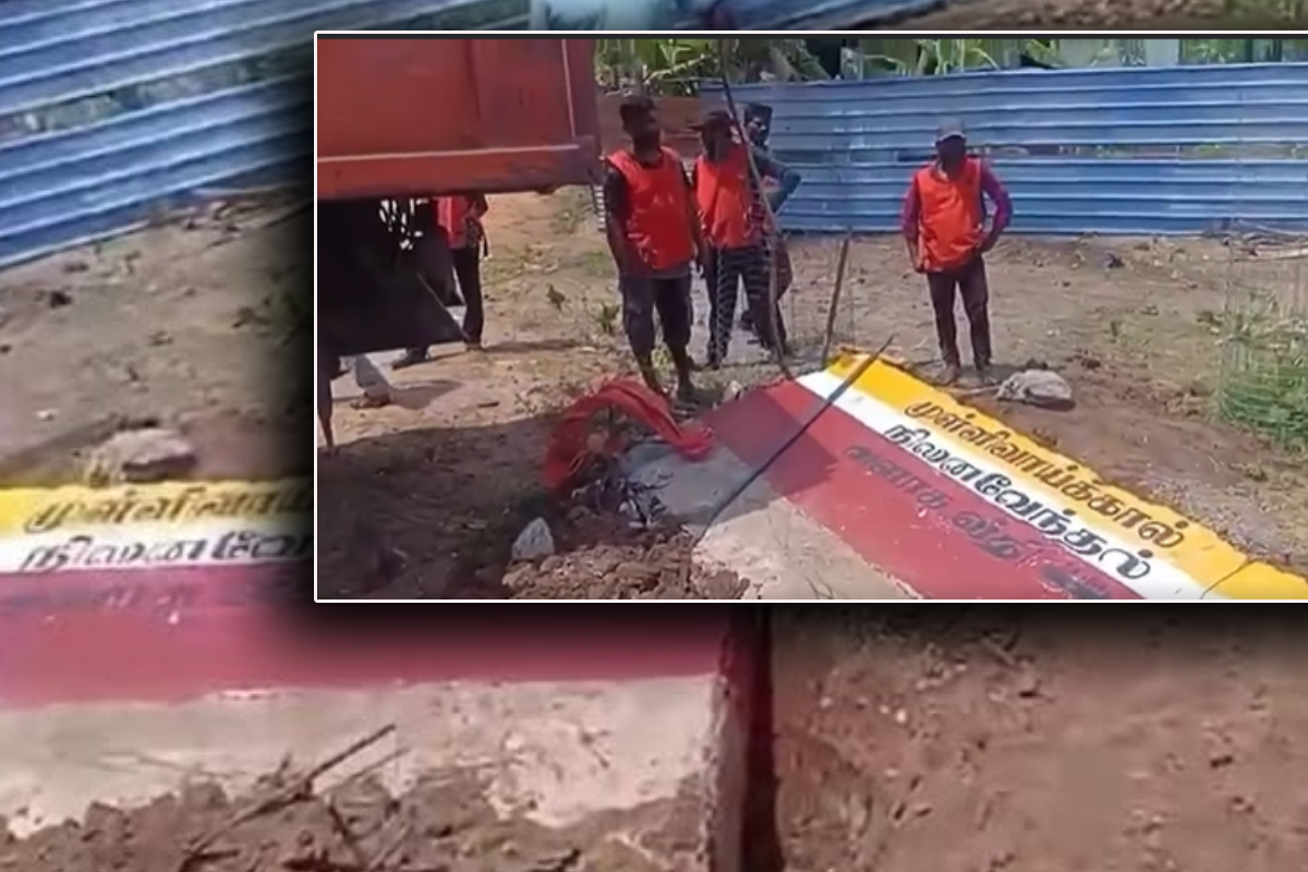 முள்ளிவாய்க்கால் முற்றத்தில் நினைவேந்தல் சுவர் இடிப்பு | Demolition Memorial Wall At Mullivaikkal Mutram முள்ளிவாய்க்கால் முற்றத்தில் நினைவேந்தல் சுவர் இடிப்பு | Demolition Memorial Wall At Mullivaikkal Mutram