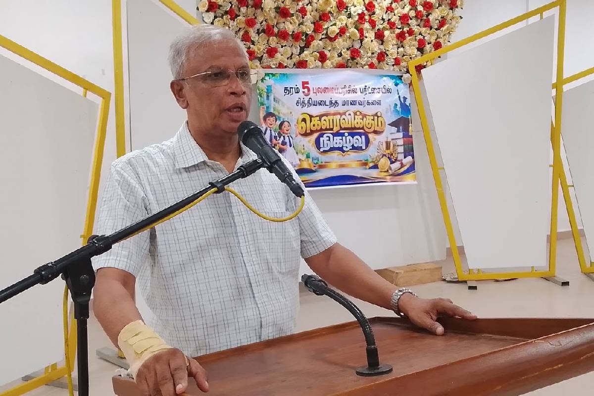 சிறுபான்மைச் சமூகங்கள் கல்வி மூலம் தம் ஆளுமையை மேம்படுத்த வேண்டும்! சுமந்திரன் வலியுறுத்து | Sumanthiran Speech சிறுபான்மைச் சமூகங்கள் கல்வி மூலம் தம் ஆளுமையை மேம்படுத்த வேண்டும்! சுமந்திரன் வலியுறுத்து | Sumanthiran Speech