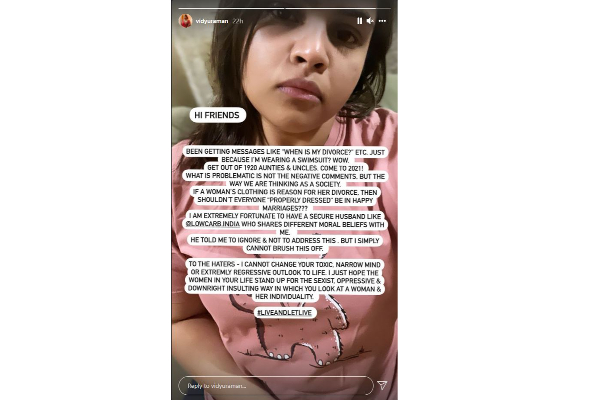 திருமணமாகி ஒரு மாதம்கூட ஆகவில்லை! விவாகரத்து பற்றி கோபப்பட்டு பேசிய வித்யுலேகா ராமன்.. | Fan Ask When Your Divorce Vidyu Raman Reactions