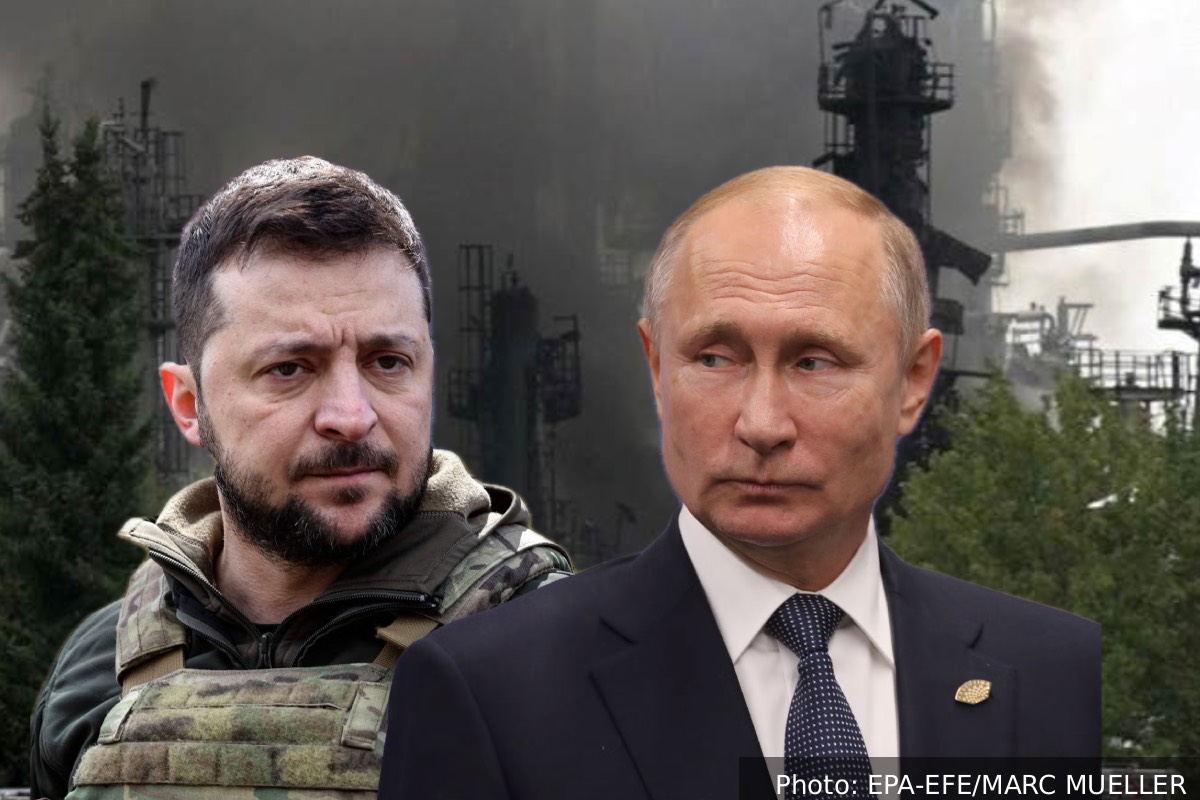 குறிவைக்கப்பட்ட ரஷ்யாவின் எண்ணெய் சுத்திகரிப்பு நிலையம்: அதிரடி தாக்குதல் நடத்திய உக்ரைன் | Ukraine Attacks Russian Refinery Oil Facility