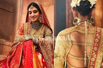 ඔයාටත් ආස හිතුන ද?. අම්බානිගෙ ලේලියගේ රත්තරං මෙන්න මේ ඇඳුම දැකලා.. (PHOTOS)