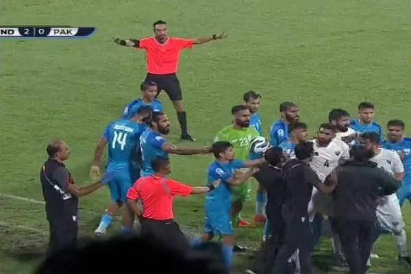India vs Pakistan Football