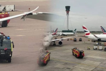 ஓடுதளத்தில் மோதிக்கொண்ட விமானங்கள் : லண்டனில் நேர்ந்த சம்பவத்தால் பரபரப்பு