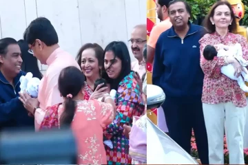 300 கிலோ தங்கம்! பிஎம்டபிள்யூ கார்.. பேரக்குழந்தைகளுக்காக முகேஷ் அம்பானியின் பிரம்மாண்ட வரவேற்பு