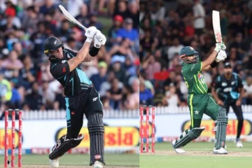 சிக்ஸர் மழை பொழிந்த நியூசிலாந்து வீரர்! வீணான பாபர் அசாமின் அரைசதம்