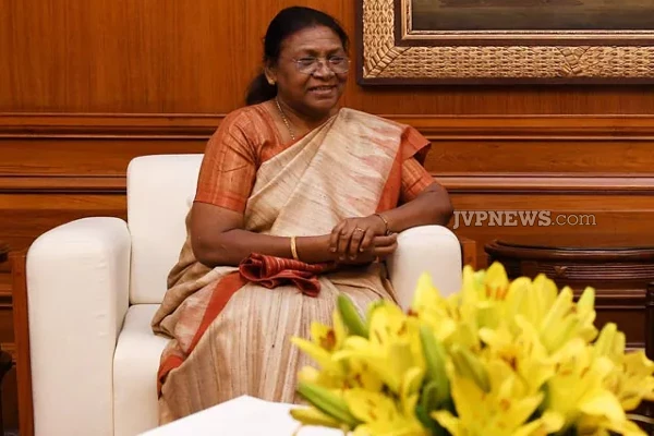 இந்தியாவின் வரலாற்றில்  முதன்முதலில் பழங்குடியின பெண் அதிபராக  பதவியேற்பு! | Inauguration Of The New Republic Of India