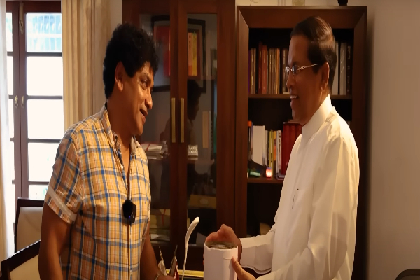 மைத்திரிபாலவுக்கு ஆதரவாக போராட்டம் - பொதுமக்களிடம் பணம் சேகரித்த நடிகர் | 100 Million Compensation For Easter Attack Victim