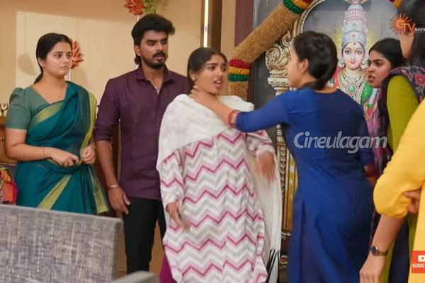 ஈஸ்வரியை அசிங்கமாக பேசிய அன்புக்கரசி, கழுத்தை பிடித்த தர்ஷினி.. எதிர்நீச்சல் தொடர்கிறது சீரியல் புரொமோ | Ethirneechal Thodargiradhu Serial Promo 06 Nov ஈஸ்வரியை அசிங்கமாக பேசிய அன்புக்கரசி, கழுத்தை பிடித்த தர்ஷினி.. எதிர்நீச்சல் தொடர்கிறது சீரியல் புரொமோ | Ethirneechal Thodargiradhu Serial Promo 06 Nov