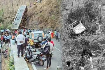 தமிழகத்தில் பேருந்து கவிழ்ந்து பாரிய விபத்து! ஐவர் பலி