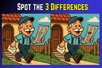 செய்தி தாள் வாசிக்கும் முதியவரின் புகைப்படம் - இதில் இருக்கும் 3 வித்தியாசங்கள் என்ன?