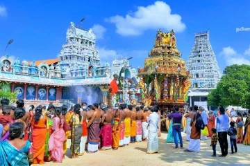 தைப்பூச திருநாளில்  பக்தர்களை பரவசப்படுத்திய  நயினாதீவு நாகபூணி அம்பாள்!