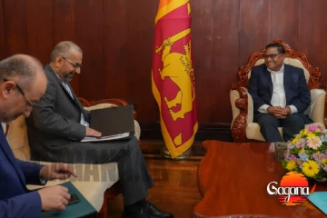 ඉරාන තානාපති - විදේශ කටයුතු අමාත්‍යවරයා අතර සාකච්ඡාවක්