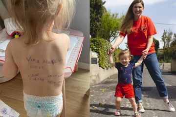 குழந்தையின் முதுகில் முகவரியை எழுதிய உக்ரைன் பெண்ணை நினைவிருக்கிறதா?: அவர் என்ன ஆனார் தெரியுமா?