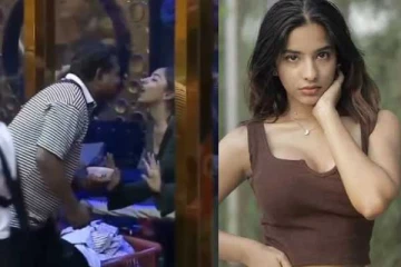 திவாகருக்கு நச்சுன்னு ஒரு முத்தம் கொடுத்த அரோரா!! கொந்தளிக்கும் நெட்டிசன்கள்..