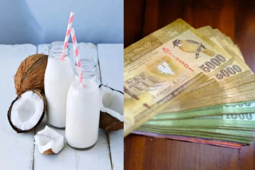 தேங்காய் பால் ஏற்றுமதி : ஒரு மாதத்தில் கிடைத்த மில்லியன் கணக்கான வருமானம்