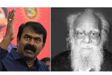 முத்துராமலிங்க தேவர் ,அம்பேத்கர் தான் உண்மையான பெரியார் - சீமான் பரபரப்பு பேச்சு!