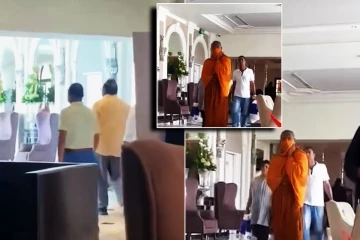 தனியார் ஹோட்டலில் முகத்தை மூடியபடி சென்ற கஸ்ஸப்ப தேரர்! எழுப்பப்பட்ட சந்தேகம்