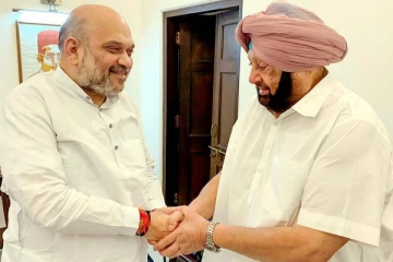 பஞ்சாப் அரசியலில் திடீர் திருப்பம் - அமித்ஷா வீட்டிற்குள் சென்ற அமரீந்தர் சிங் கார்