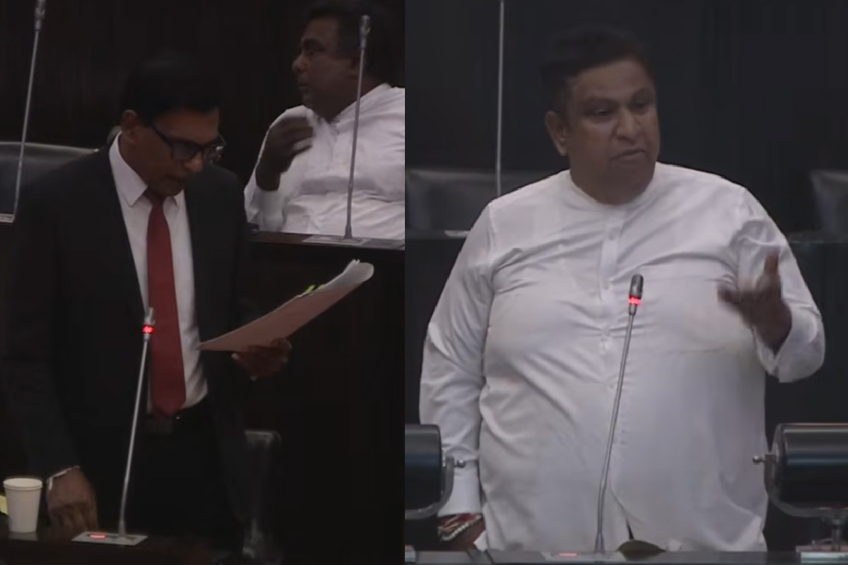 கிளிநொச்சி பொலிஸ் நிலைய பிரதான பதவி குறித்து நாடாளுமன்றத்தில் சர்ச்சை! சாமர சம்பத் தசநாயக்க - ஆனந்த விஜேபால வாக்குவாதம்